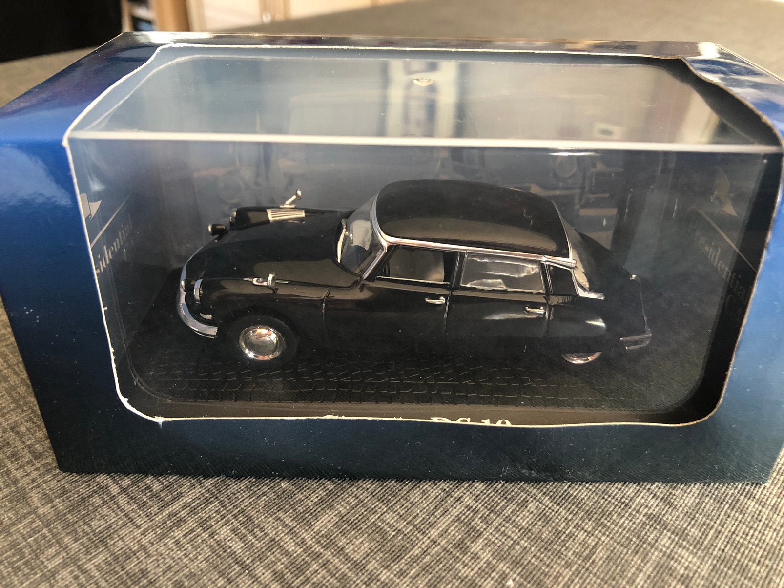Atlas president car 1/43 Citroën ds19, Ophalen, Zo goed als nieuw, Auto, Overige merken
