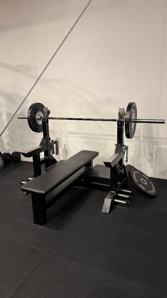 FP Olympic Flat Bench Press 450 kg professioneel, Sport en Fitness, Ophalen, Gebruikt, Overige typen