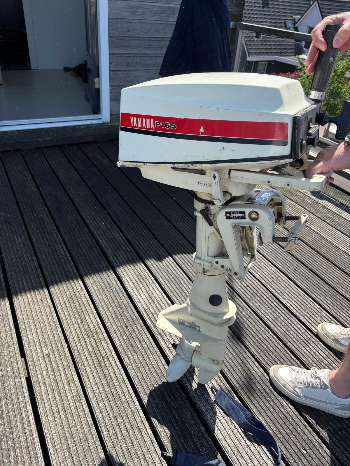 Yamaha P165 Buitenboordmotor - 8PK, Ophalen, Gebruikt, Motor en Techniek, Zeilboot of Motorboot