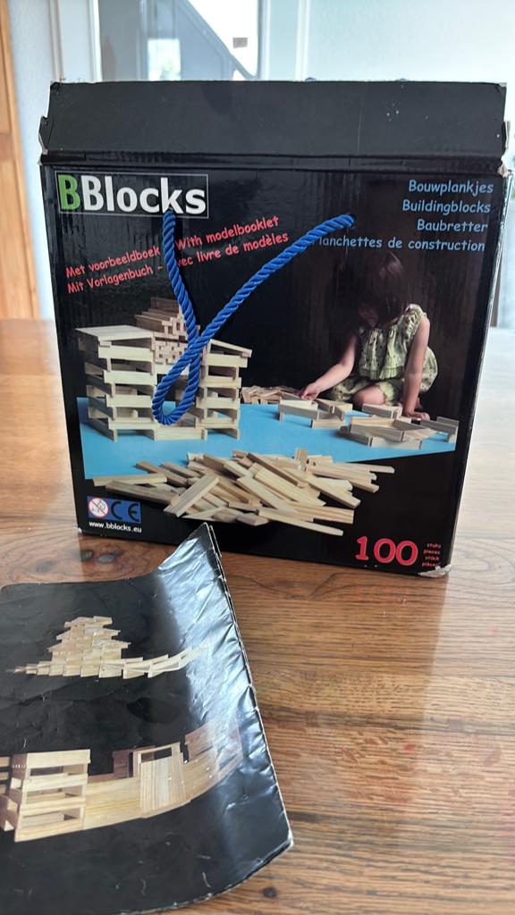 BBlocks bouwplankjes, Kinderen en Baby's, Ophalen of Verzenden, Gebruikt, Overige merken
