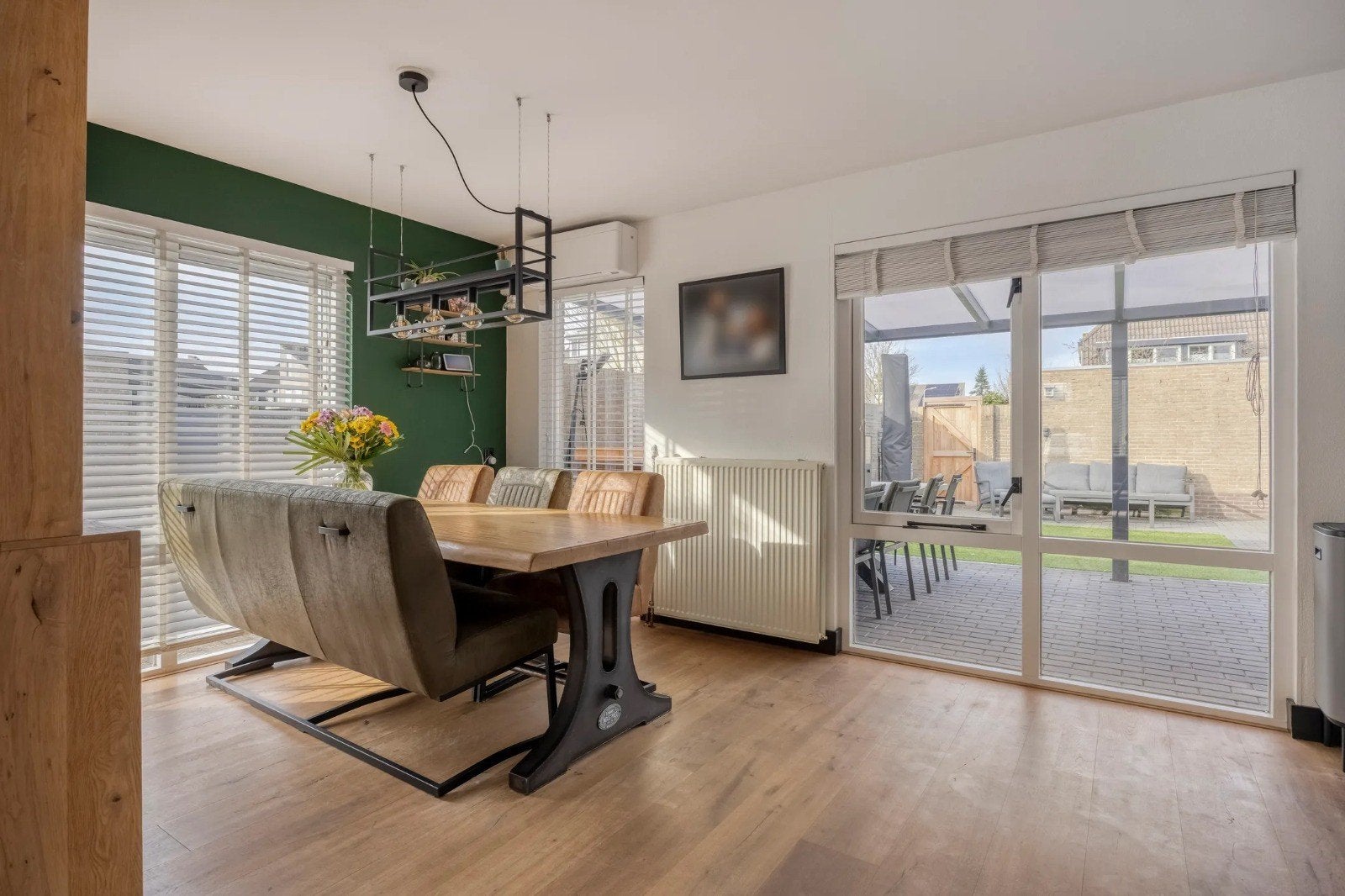 Mooi eiken parketvloer, goed voor 30 m2, Doe-het-zelf en Verbouw, Vloerdelen en Plavuizen, Ophalen, Gebruikt, Vloerdelen of -planken