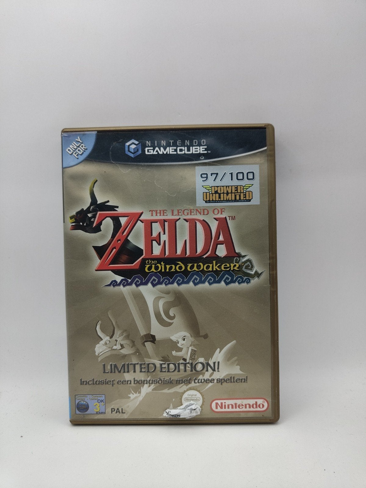 The Legend of Zelda: The Wind Waker limited edition Gamecube, Spelcomputers en Games, Games | Nintendo GameCube, Gebruikt, 1 speler