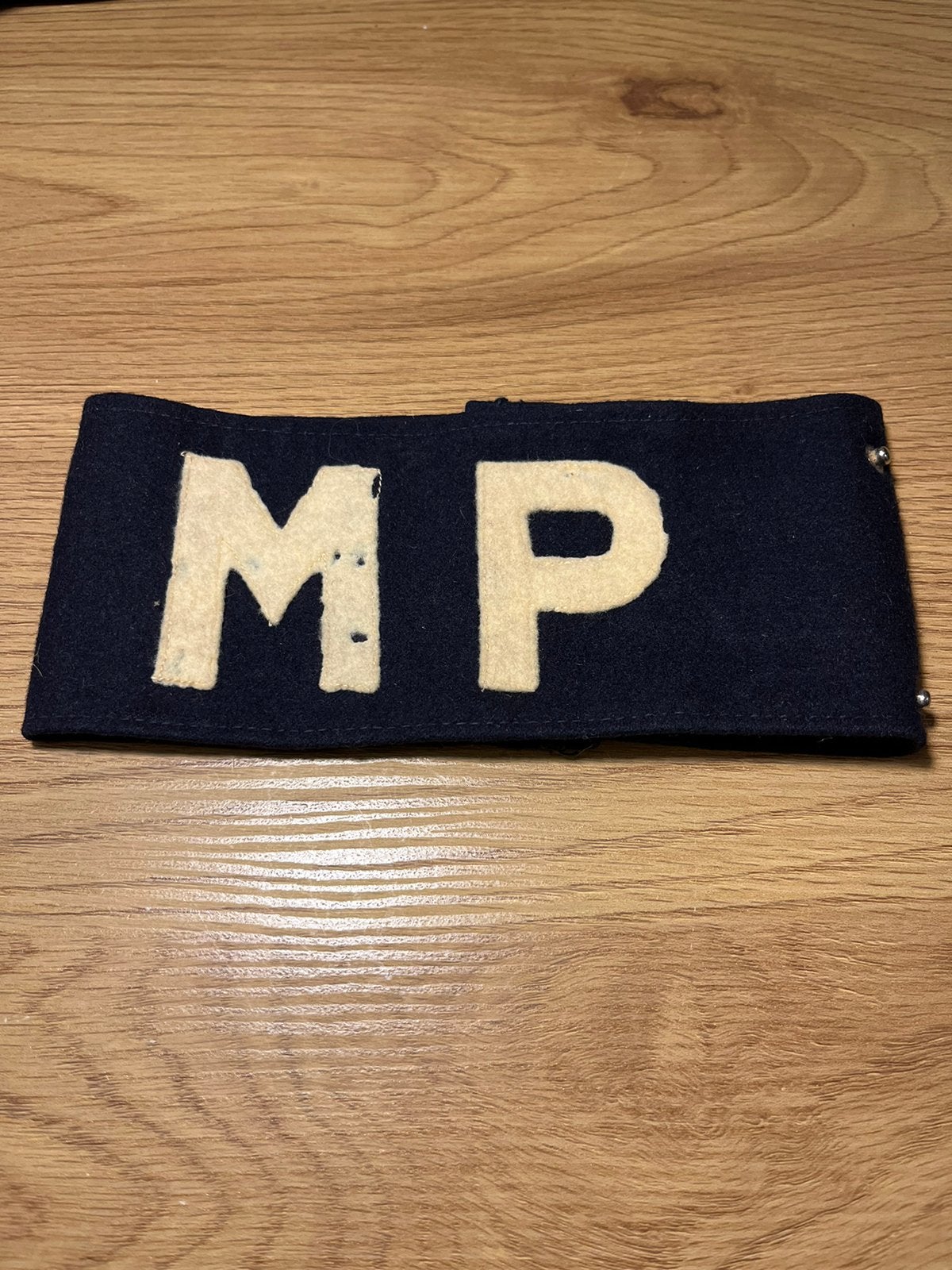 Amerikaanse MP armband, Ophalen of Verzenden, Landmacht, Amerika, Embleem of Badge