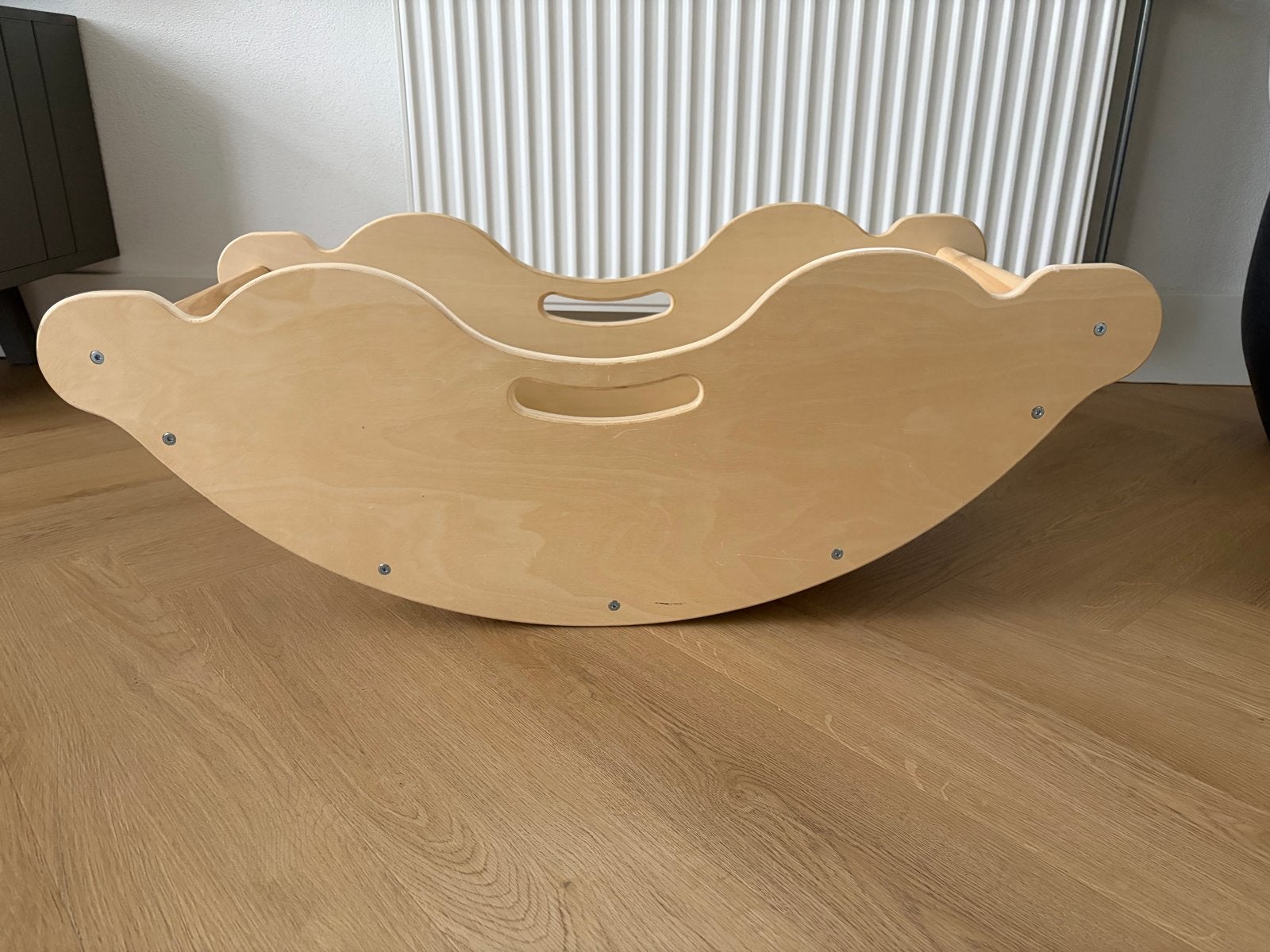 Houten wipwap voor kinderen - Montessori speelgoed, Ophalen, Gebruikt, Rij- of Hobbelspeelgoed