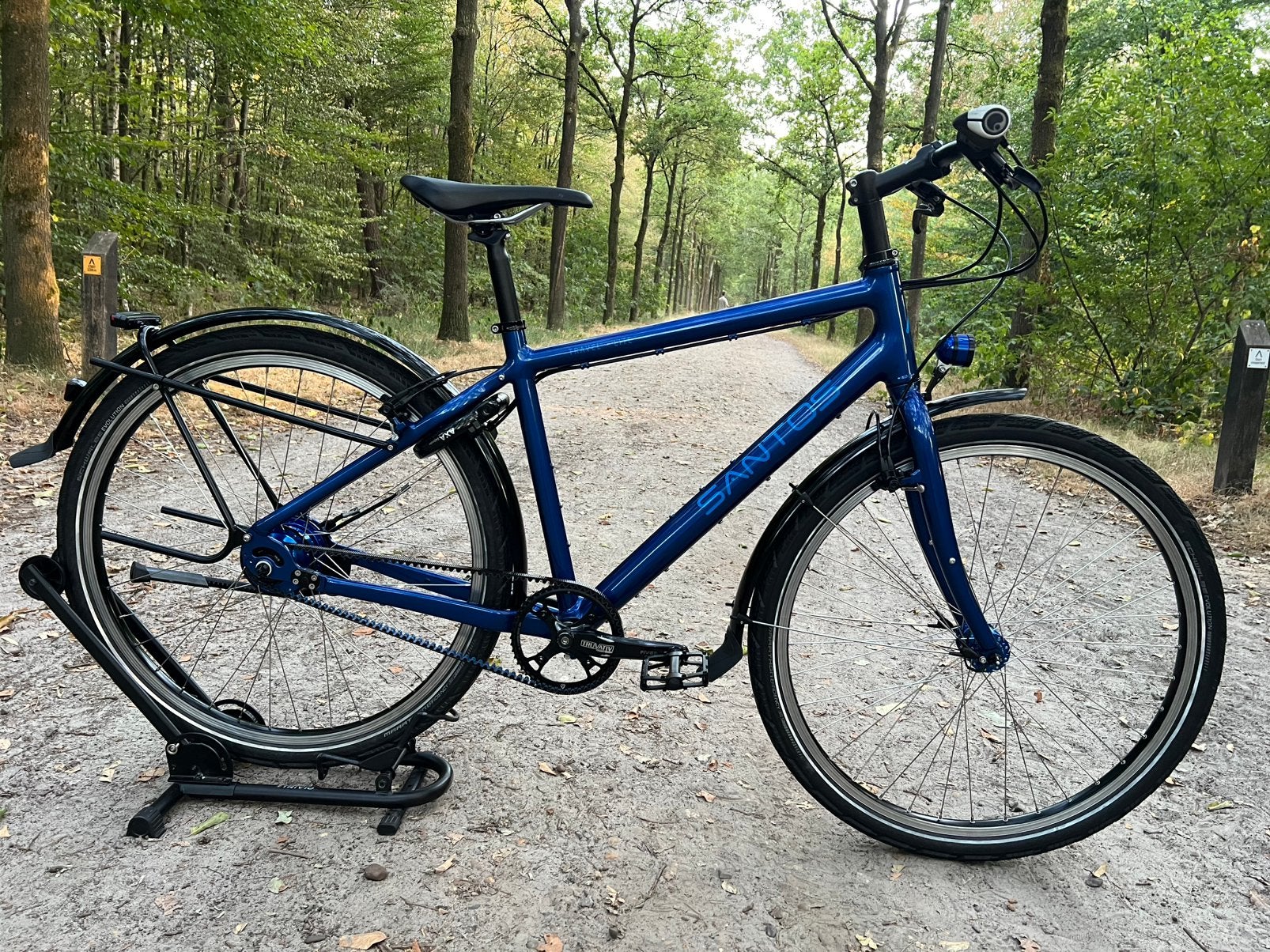 Santos Travel Lite 49 cm Rohloff Riem Magura HS 33 SON, Overige merken, 28 inch, 10 tot 15 versnellingen, Velgrem