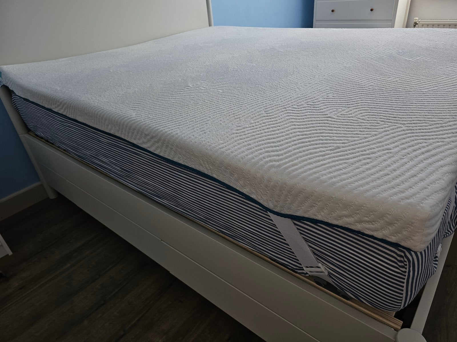BedStory Matras Topper 160x200 cm, 7.5cm Gel Memory Foam, Tweepersoons, Ophalen of Verzenden, Zo goed als nieuw, Matras