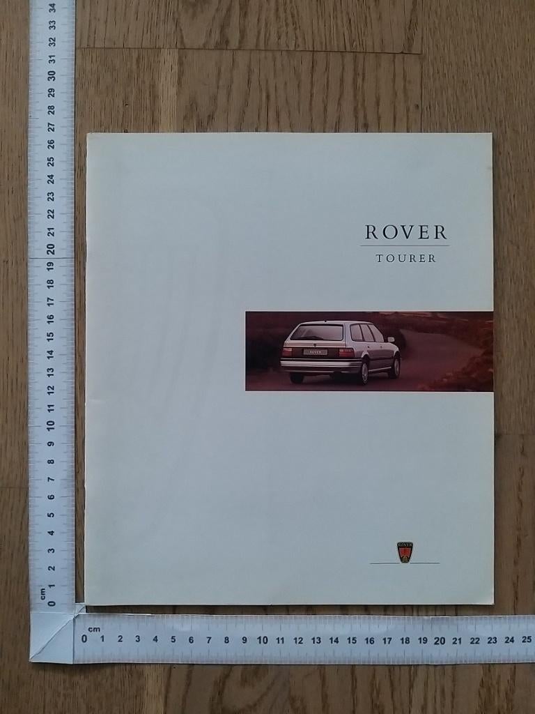 Rover Tourer brochure 1995, Ophalen of Verzenden, Gelezen, Overige merken