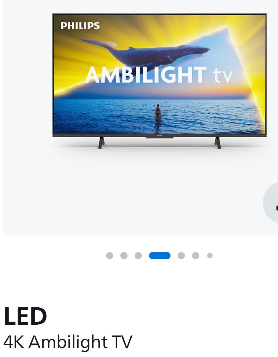 Philips 55 inch smart tv OLED 4k ambilight 8400, Ophalen, Nieuw
