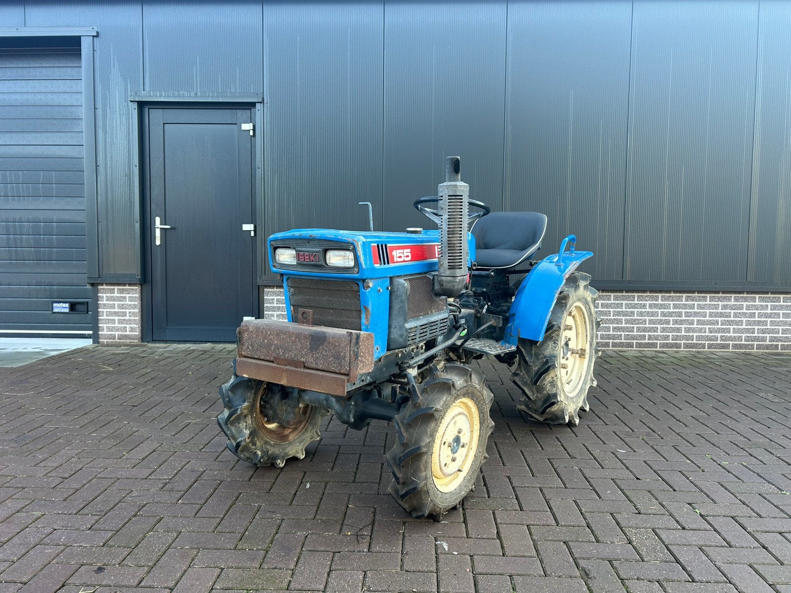 Iseki TX 155 Minitrekker – Ideaal paardenbak slepen & maaien, Gebruikt, Tot 2500, Tot 80 Pk, Ophalen