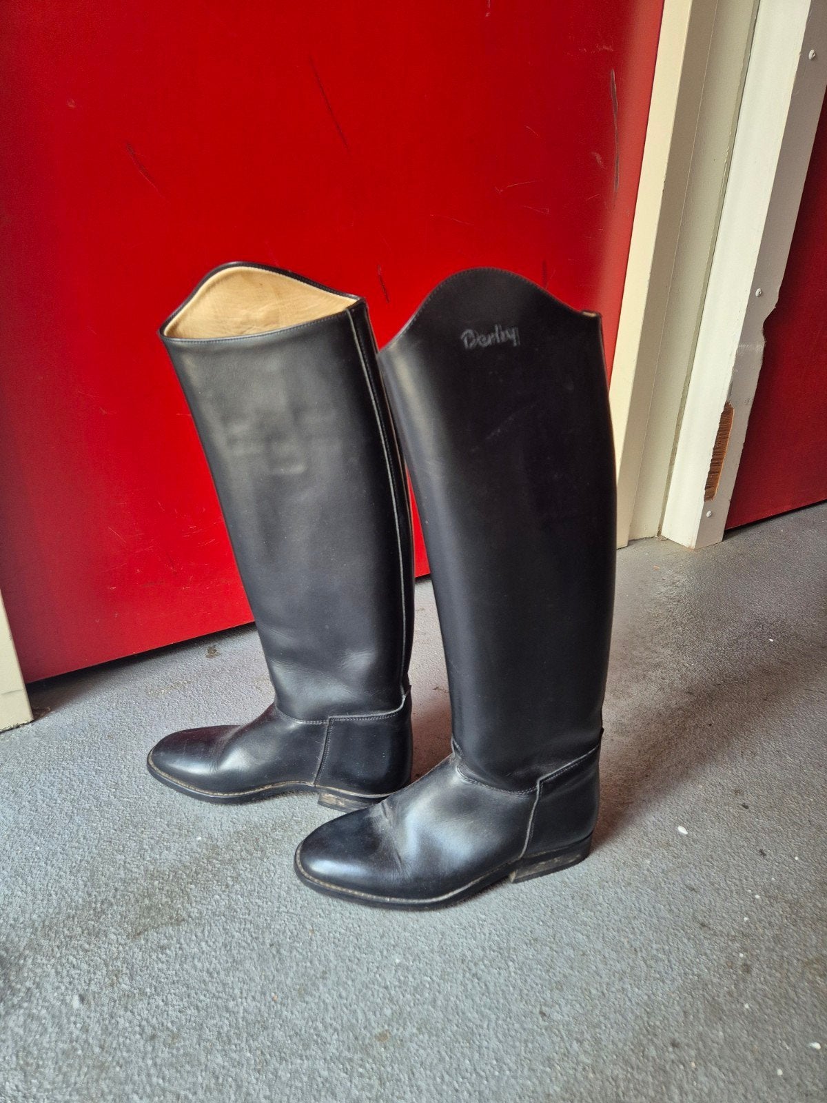 paardrijlaarzen leer, Dieren en Toebehoren, Ophalen of Verzenden, Dressuur, Schoeisel