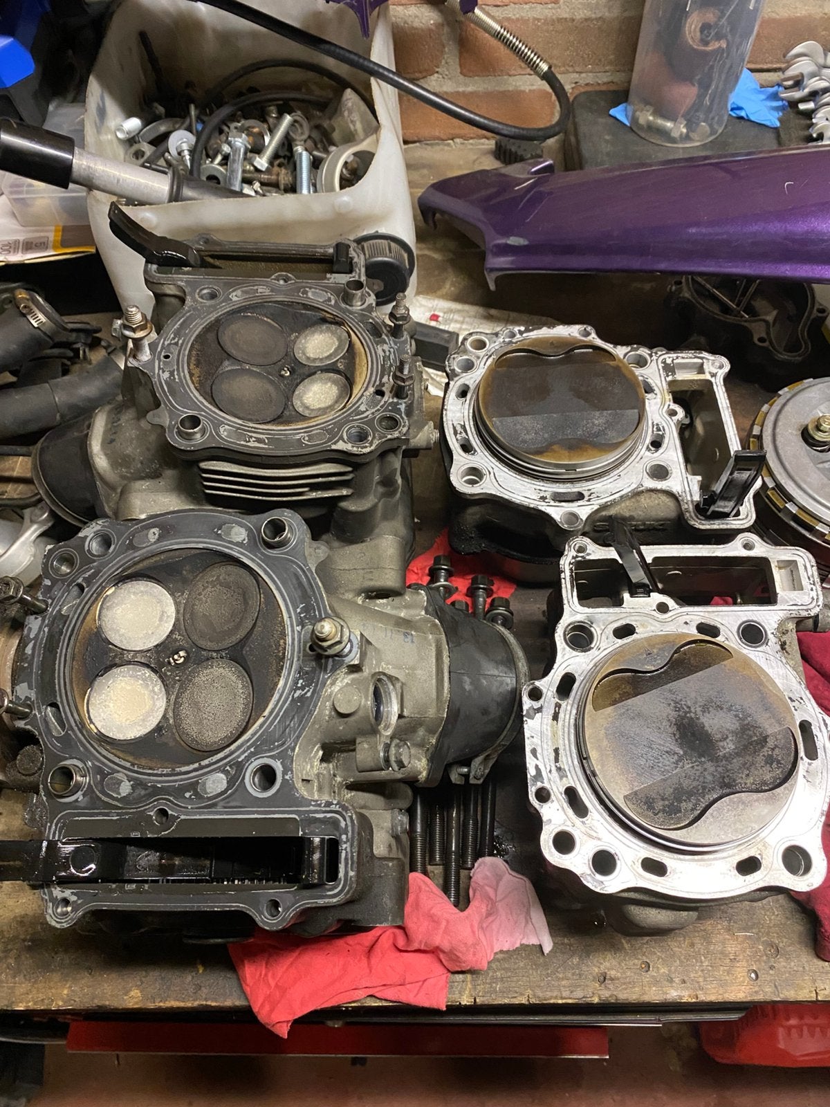 Suzuki tl1000s cilinders, Motoren, Ophalen