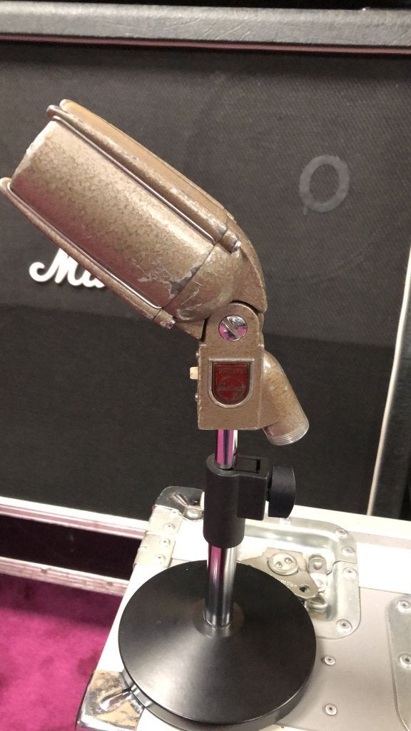 Philips EL 6021 Micro Vintage 1955, Muziek en Instrumenten, Microfoons, Ophalen of Verzenden, Gebruikt, Overige typen