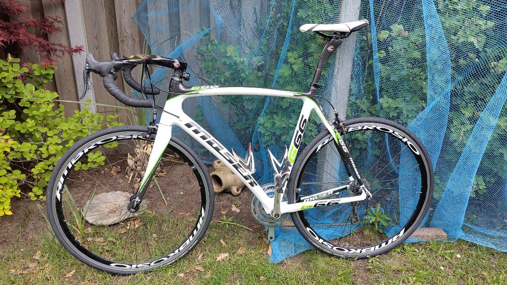 Moser 666, volledig carbon, Fietsen en Brommers, Fietsen | Heren | Sportfietsen en Toerfietsen, 28 inch, Gebruikt, Velgrem, 57 tot 61 cm