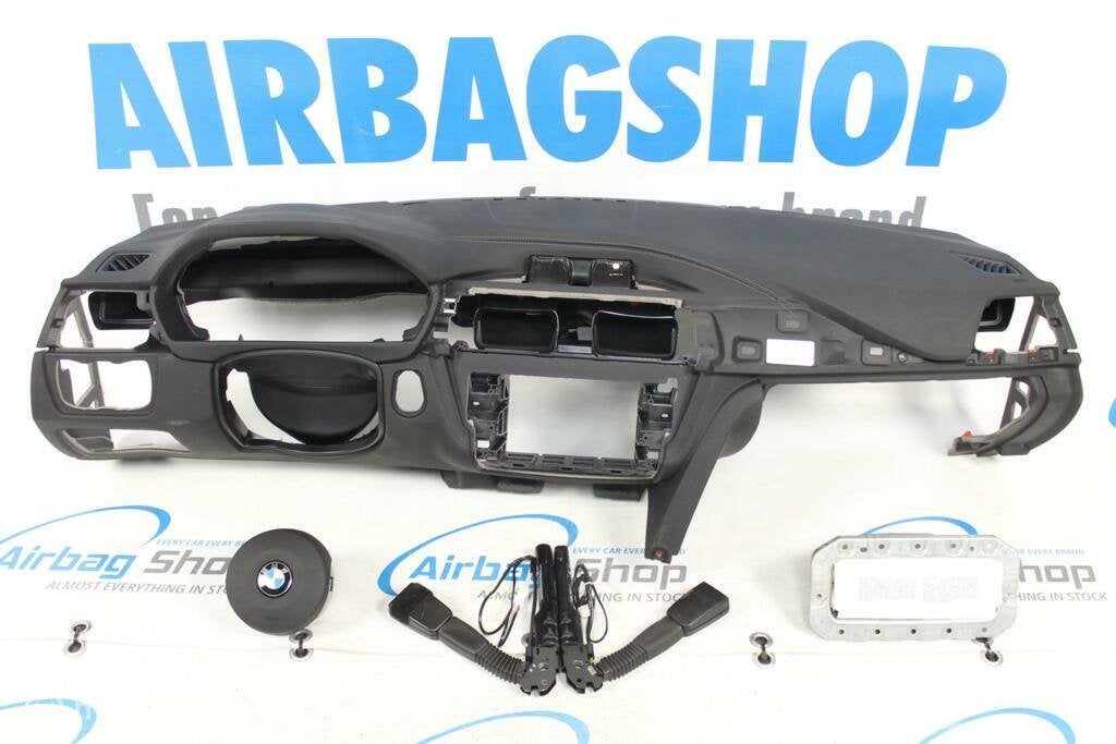 Airbag set Dashboard wit stiksels M BMW 4 serie F32 F33 F36, Gebruikt, Ophalen of Verzenden