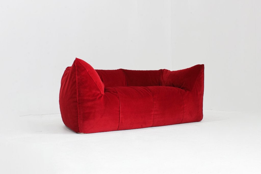 Le Bambole Sofa Mario Bellini B&B Italia, Ophalen, 150 tot 200 cm, Tweepersoons, 75 tot 100 cm