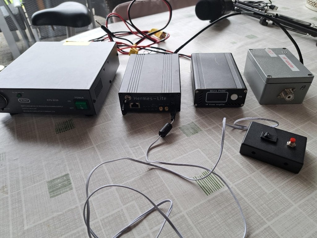 SDR radio hermes lite 2.0 volledige set startklaar, Ophalen of Verzenden, Zo goed als nieuw