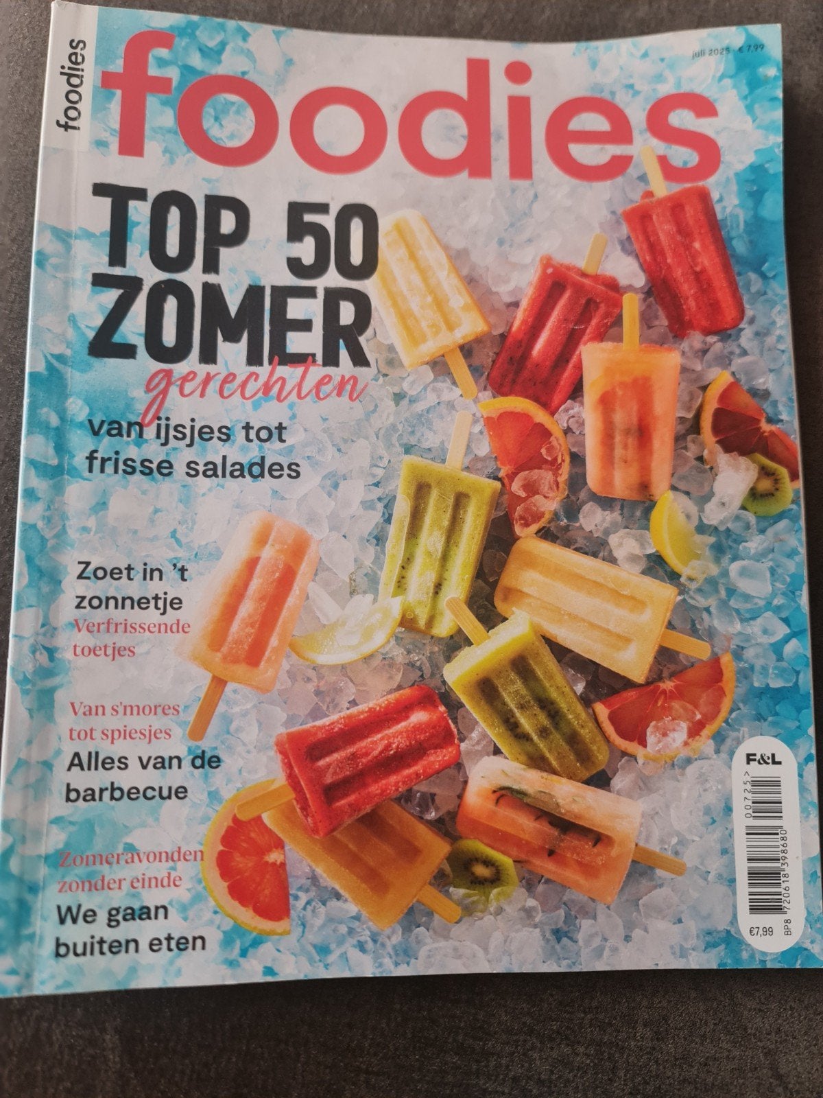 Foodies Magazine - Top 50 Zomer Gerechten (Juli 2020), Ophalen of Verzenden, Gelezen