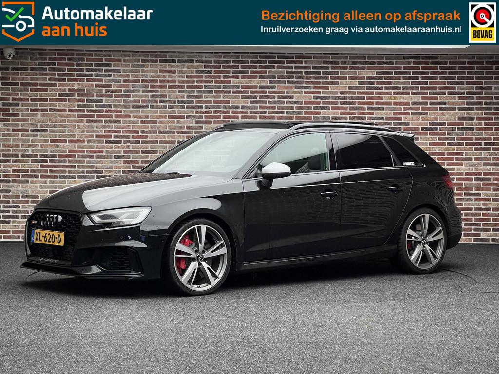 Audi RS3 2.5 TFSI RS3 quattro Panorama Virtual RS stoelen St, Automaat, Gebruikt, RS3, Zwart