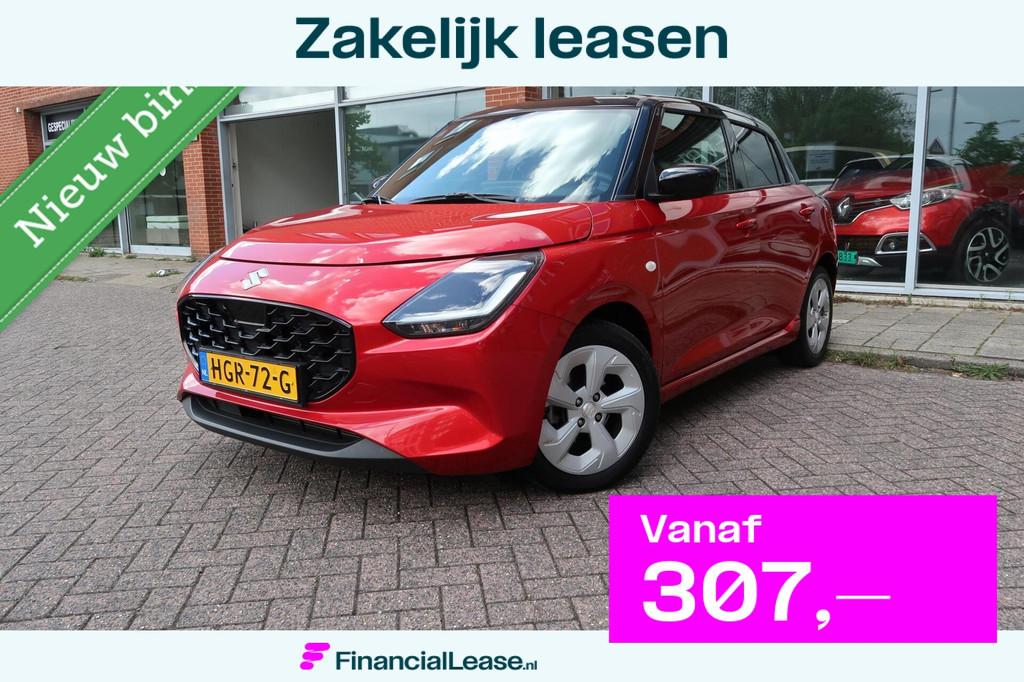 Suzuki Swift 1.2 Smart Hybrid Two-Tone Carplay Automaat, Stof, Gebruikt, Swift, Origineel Nederlands