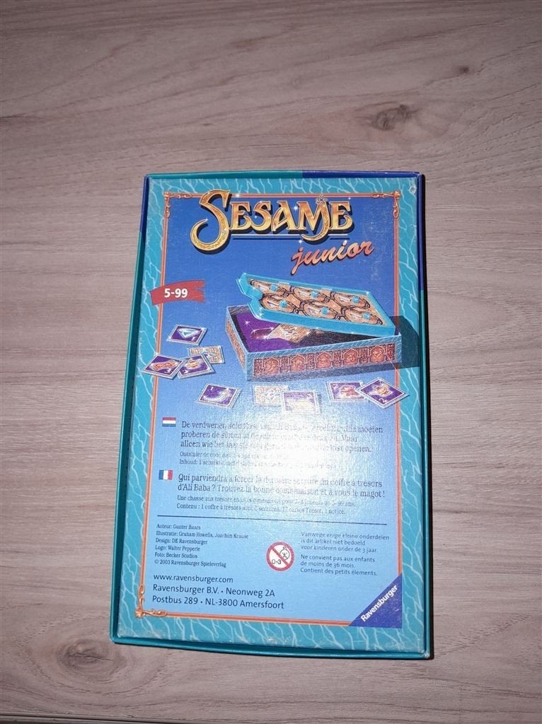 sesame junior - s4858, Hobby en Vrije tijd, Verzenden, Zo goed als nieuw