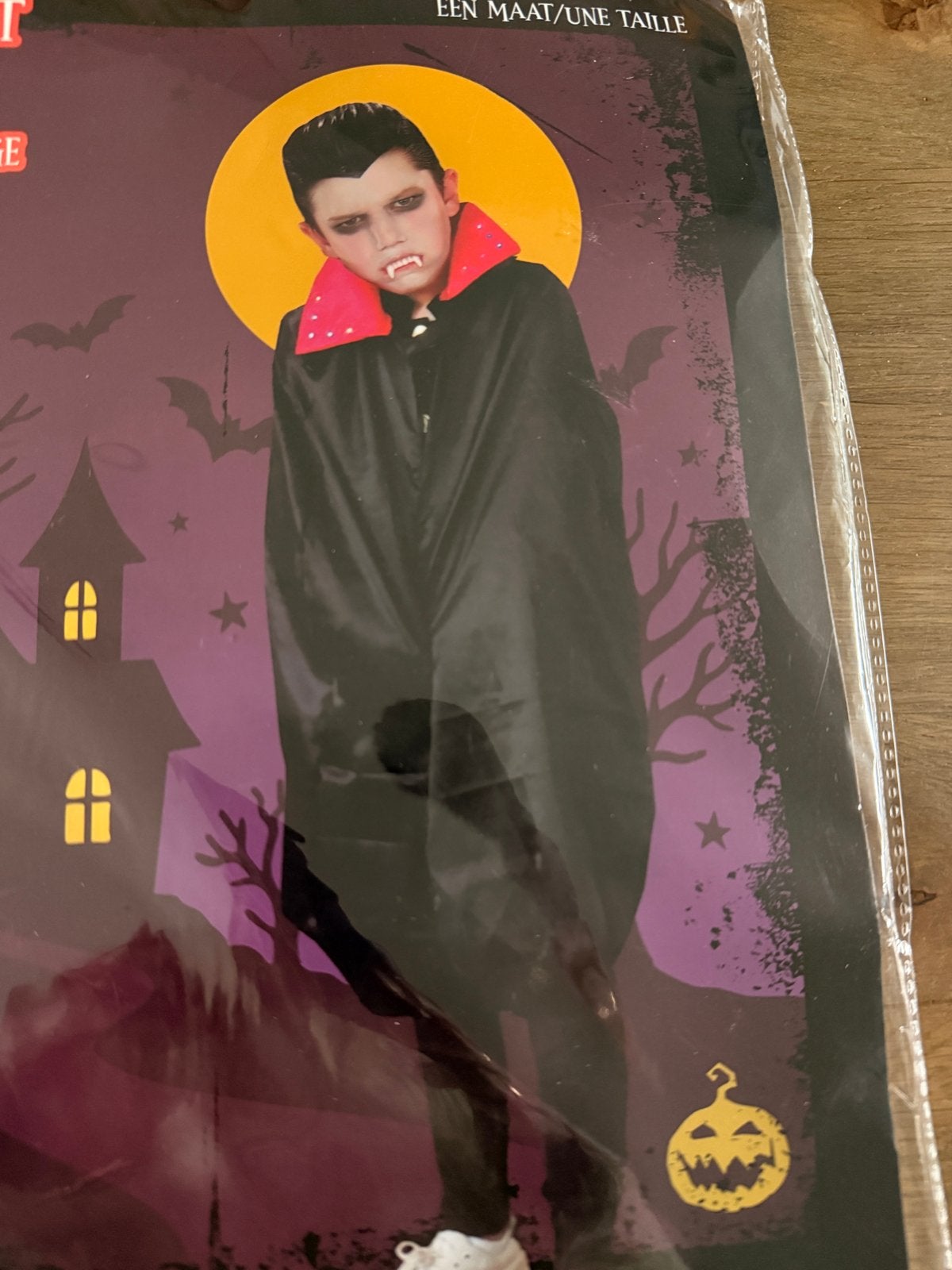 Complete Dracula Verkleedset Kind - Halloween/Carnaval, Ophalen of Verzenden, Nieuw, 122 t/m 128, Jongen of Meisje