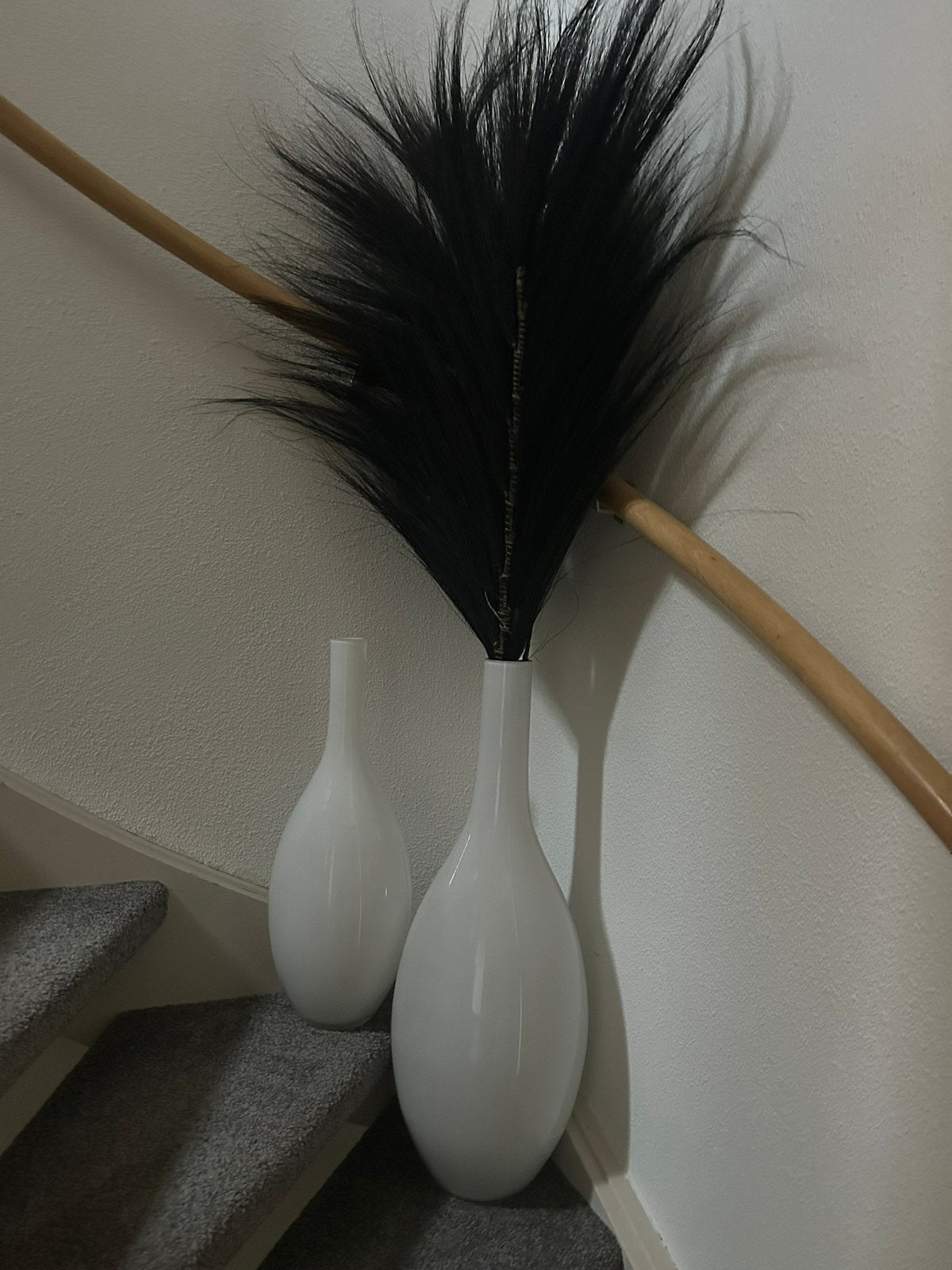 Witte vaas, Ophalen of Verzenden, Zo goed als nieuw, Wit, Glas