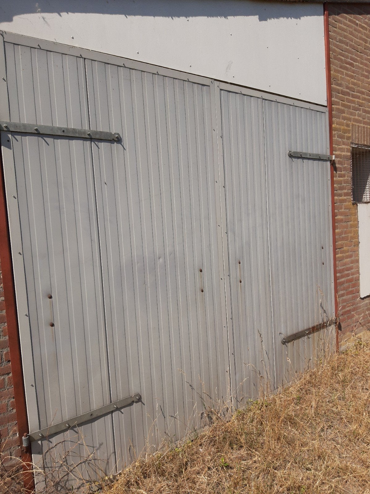 sandwichpanelen deuren, Ophalen, Gebruikt, Garagedeur, 120 cm of meer