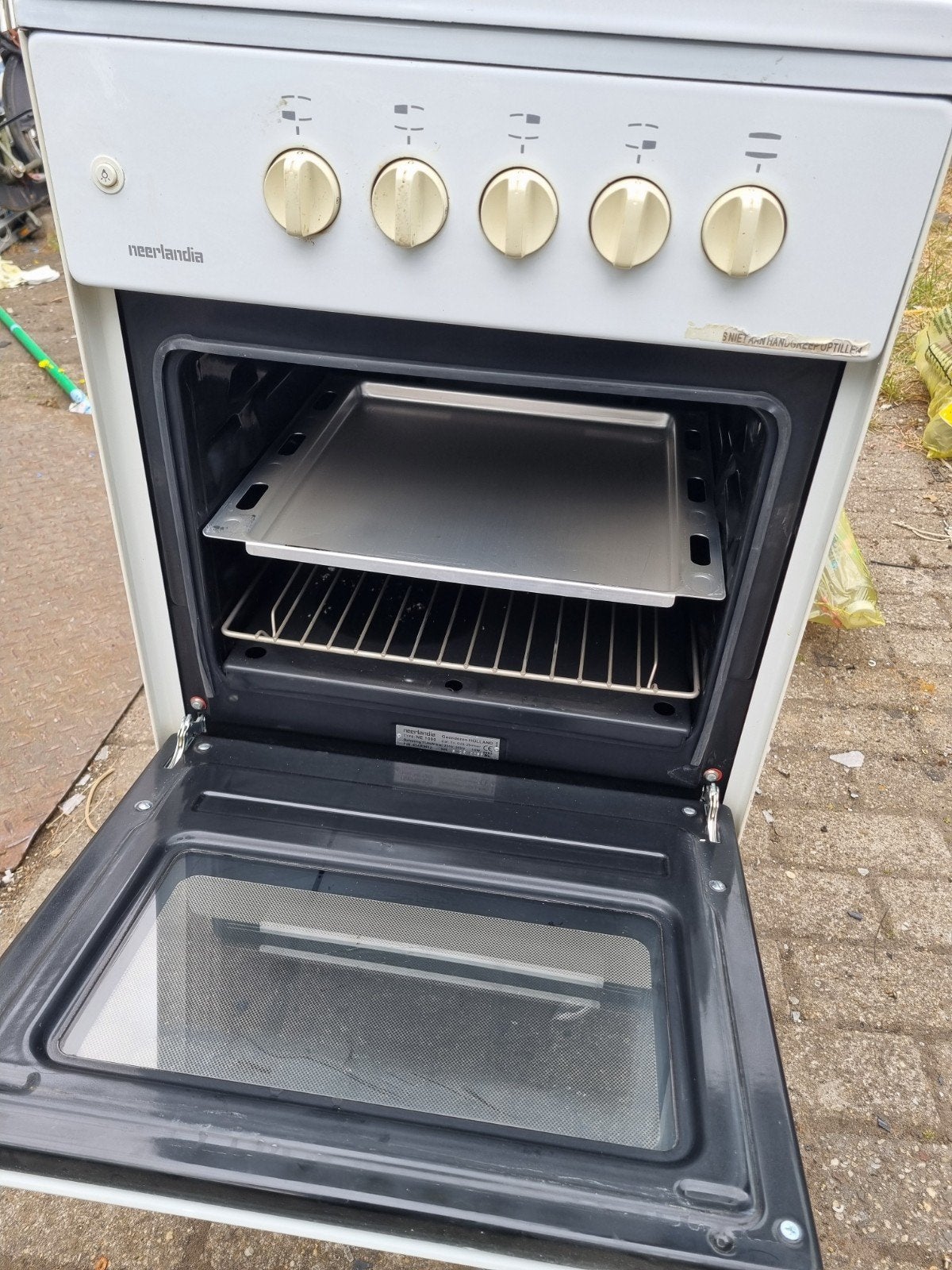 Neerlandia gasfornuis - Zeer schoon en netjes, Ophalen of Verzenden