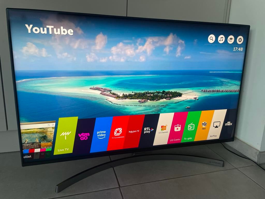 LG 4K Smart TV met Magic Remote- guarantee, LED, Ophalen of Verzenden, Zo goed als nieuw, 100 Hz