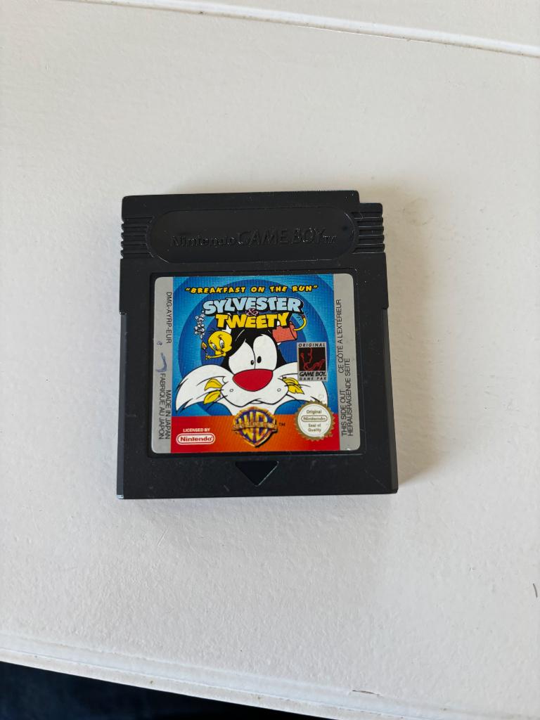 Silvester & Tweety - GBC game, 1 speler, Ophalen of Verzenden, Zo goed als nieuw, Vanaf 7 jaar