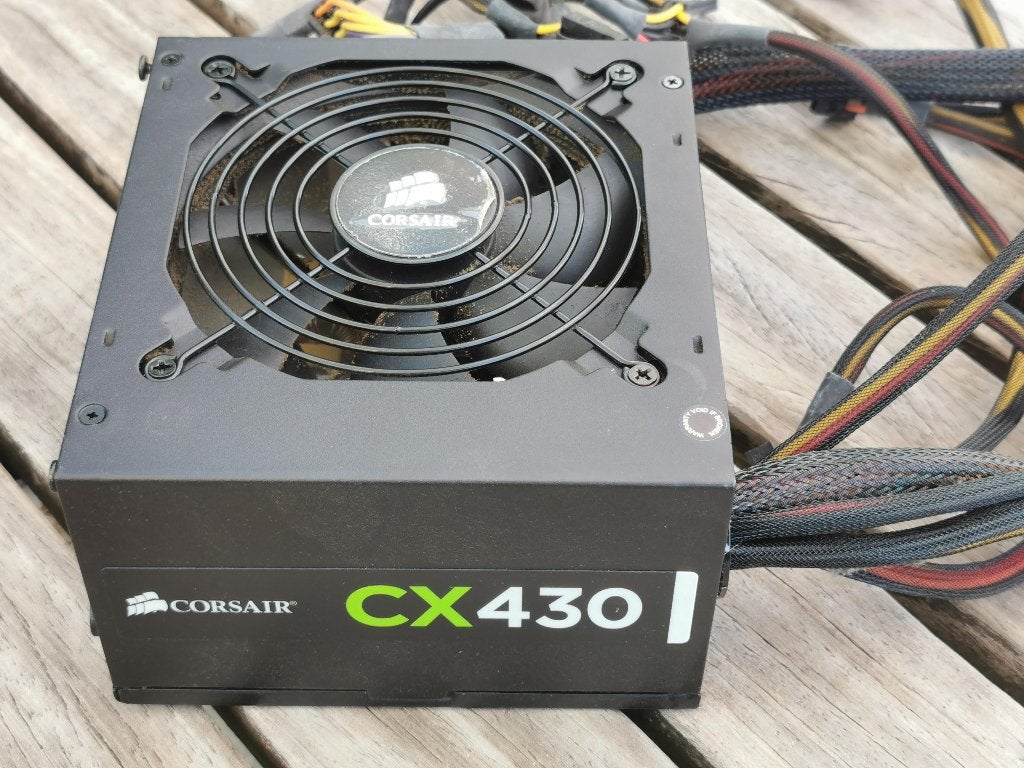 Corsair CX430 Voeding - 430W PC Voeding, Computers en Software, Interne voedingen, Ophalen of Verzenden, Gebruikt