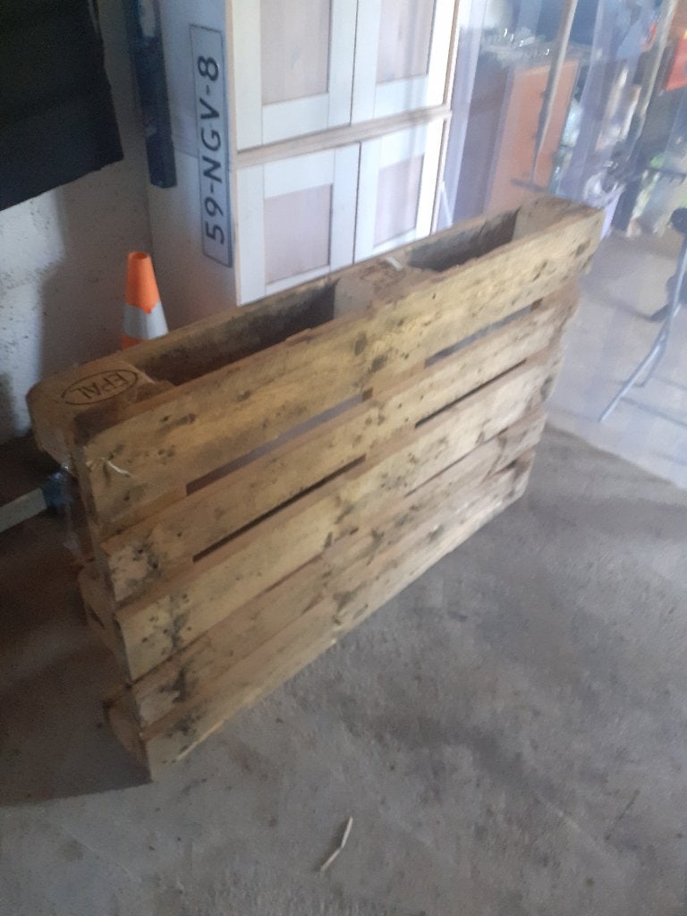 Euro pallet (gebruikt, in goede staat), Doe-het-zelf en Verbouw, Hout en Planken, Ophalen, Minder dan 25 mm, Zo goed als nieuw