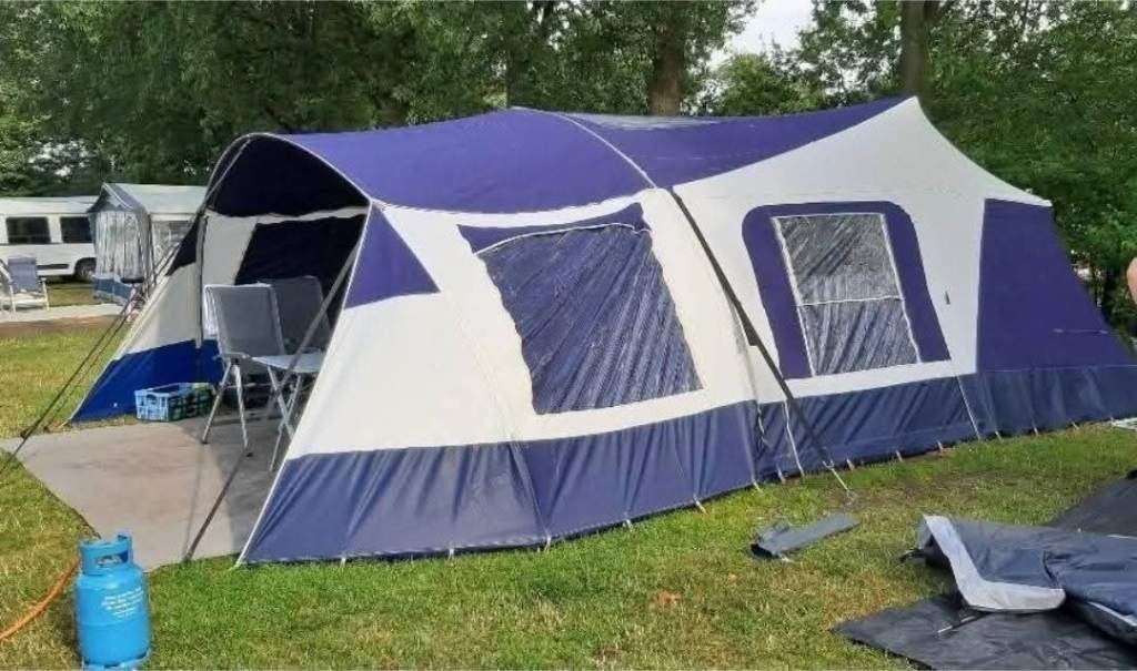 Jamet Jametic Panorama 2014 Easy Access, Caravans en Kamperen, Ophalen, Blauw, Aanwezig, Jamet