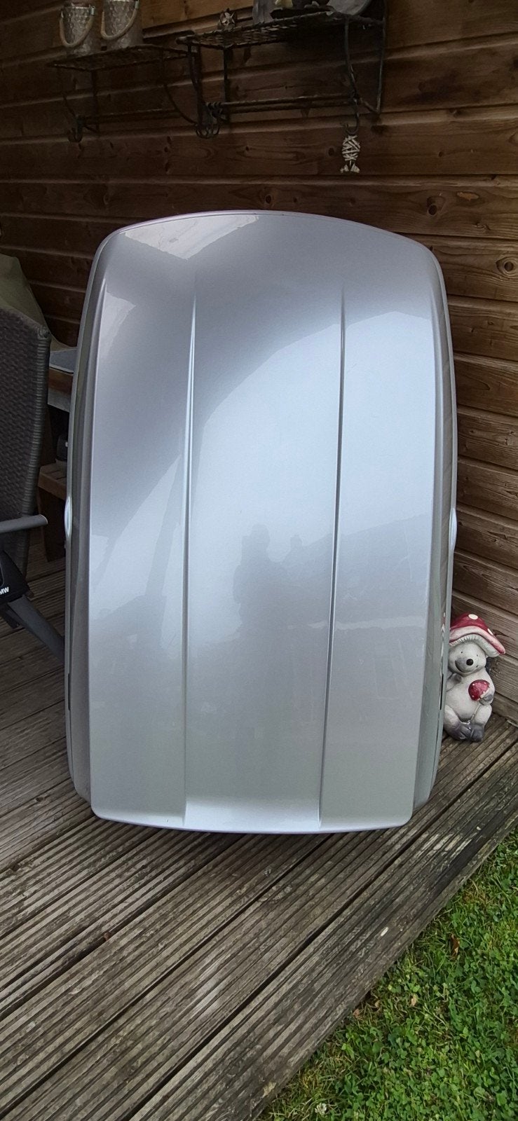BMW Dakdragers E87/E90 met Dakkoffer, Ophalen, Gebruikt