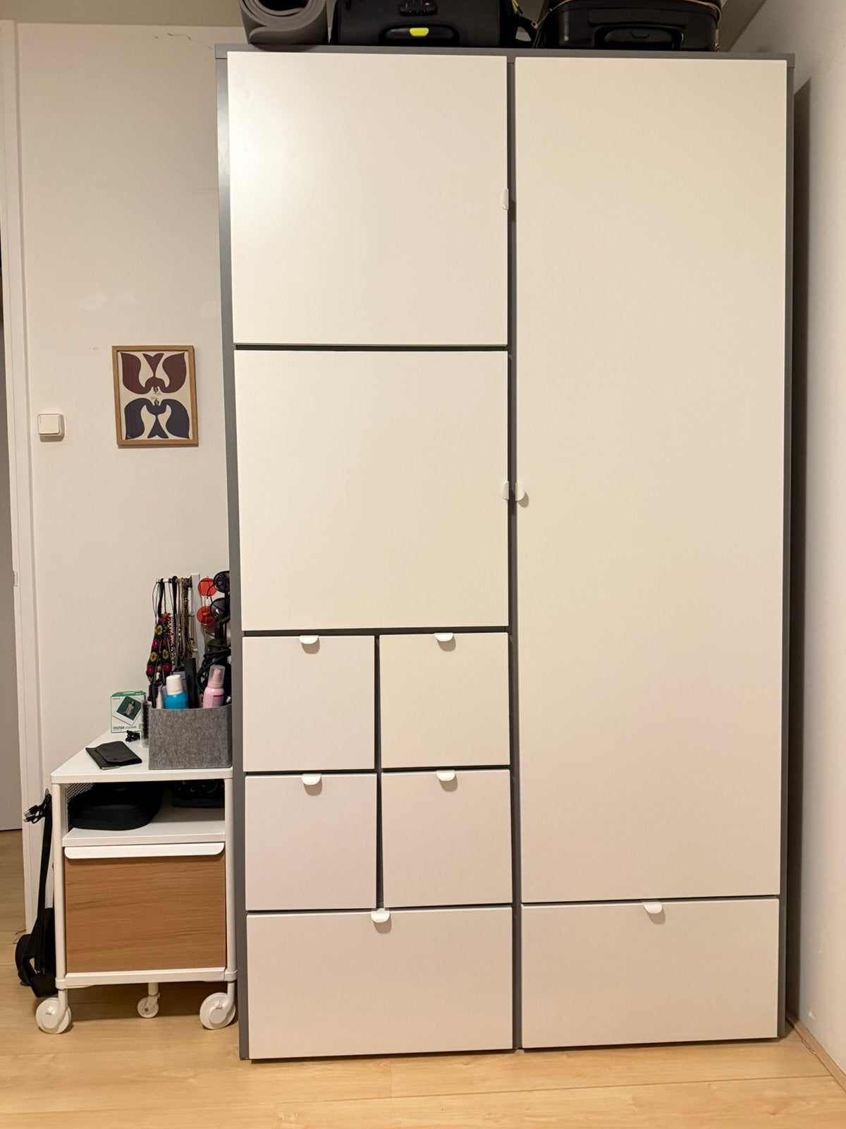 IKEA VISTHUS Wardrobe, Huis en Inrichting, Ophalen, Zo goed als nieuw, 25 tot 50 cm, Minder dan 100 cm