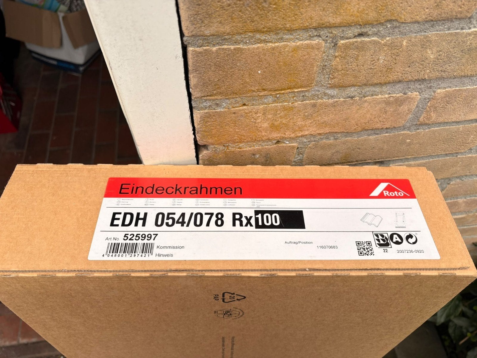 2 rotho dakramen, Ophalen, Nieuw