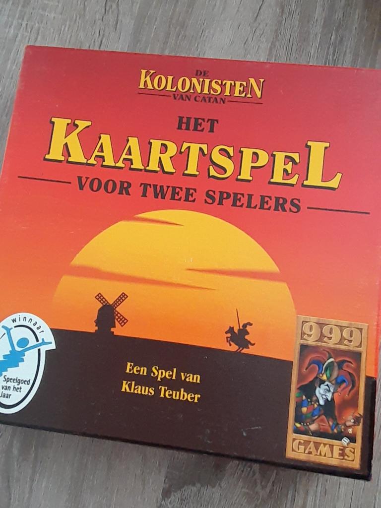 Kolonisten van Catan gesealde kaartjes, Kaartspel voor 2, Een of twee spelers, Ophalen of Verzenden, Zo goed als nieuw, 999 Games