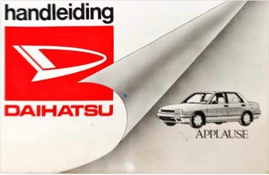 Daihatsu Applause Handleiding - Origineel, Ophalen of Verzenden, Gelezen, Overige merken
