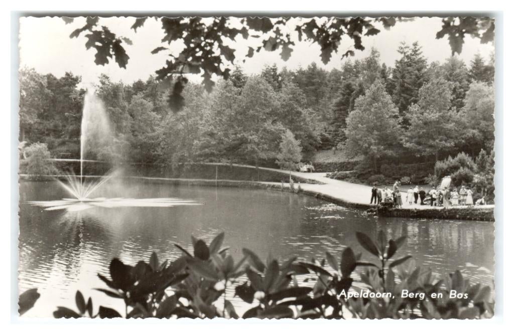 Apeldoorn, Berg en Bos, Verzenden, 1940 tot 1960, Gelopen, Gelderland