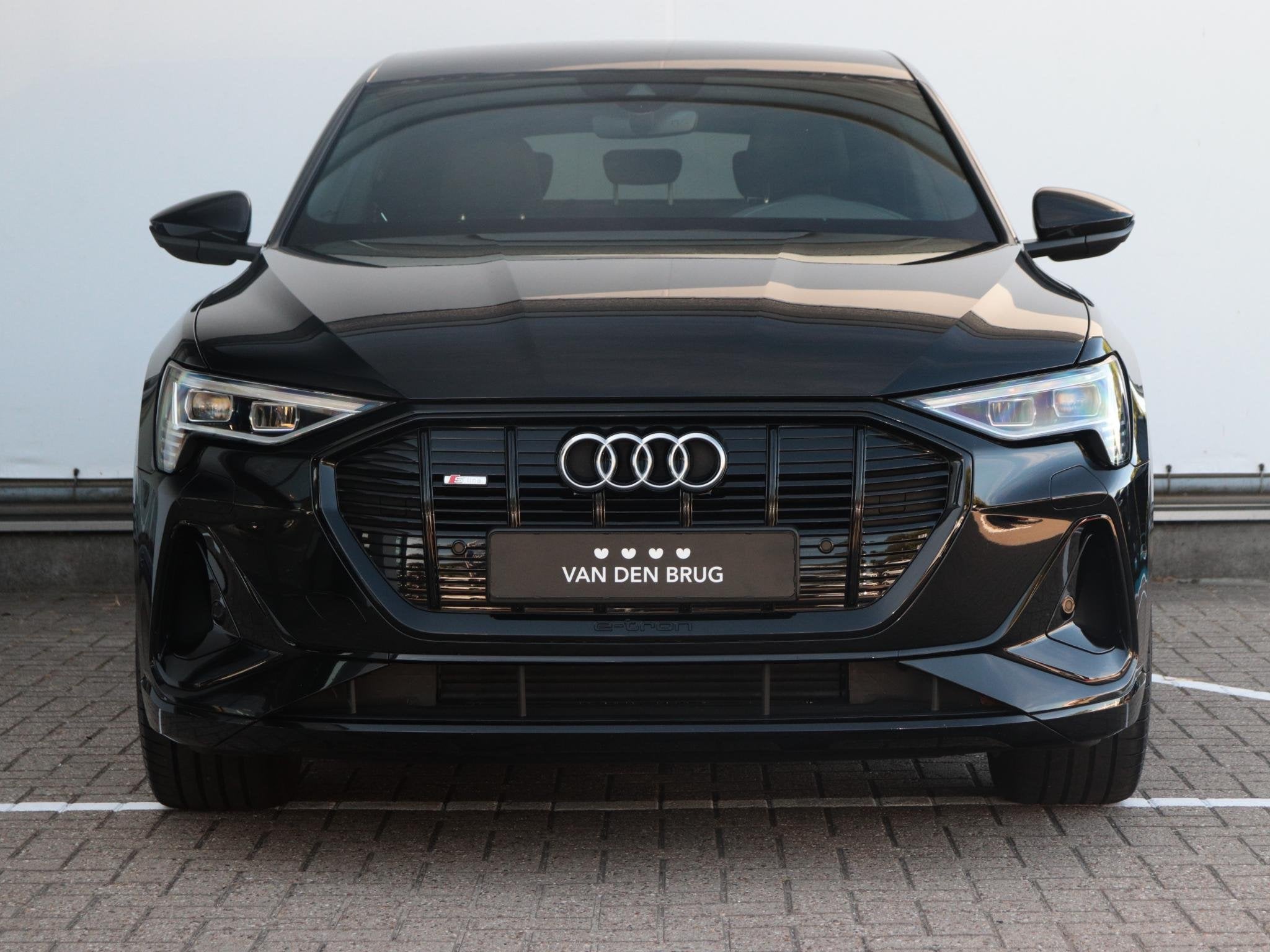 Audi e-tron Sportback 50 quattro S edition 71 kWh | SOH 95 %, Auto's, Audi, Automaat, Gebruikt, 71 kWh, Leder en Stof