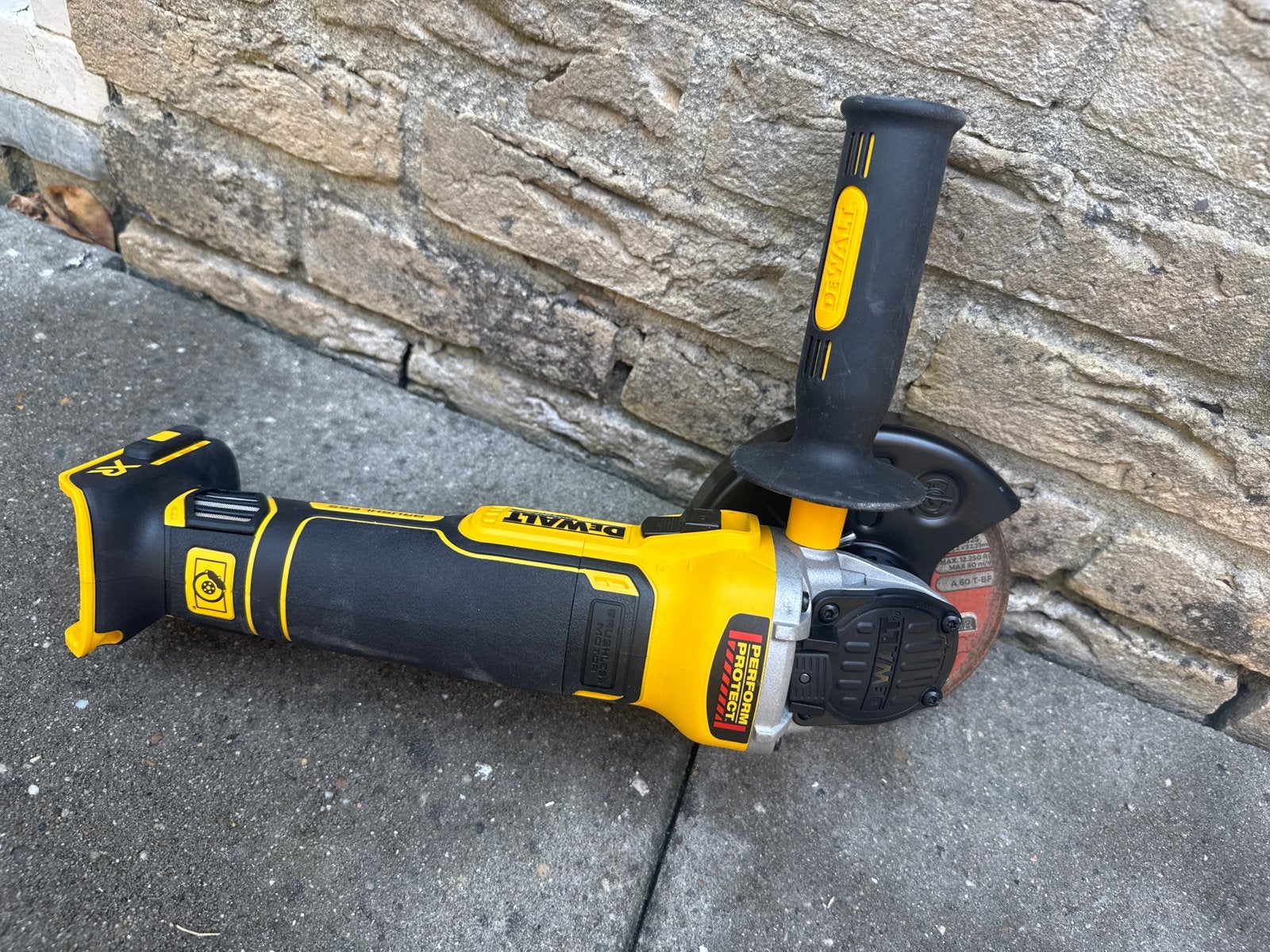 DeWalt Haakse Slijper - Krachtig en Draadloos, Ophalen, Nieuw, Haakse slijper, DeWalt