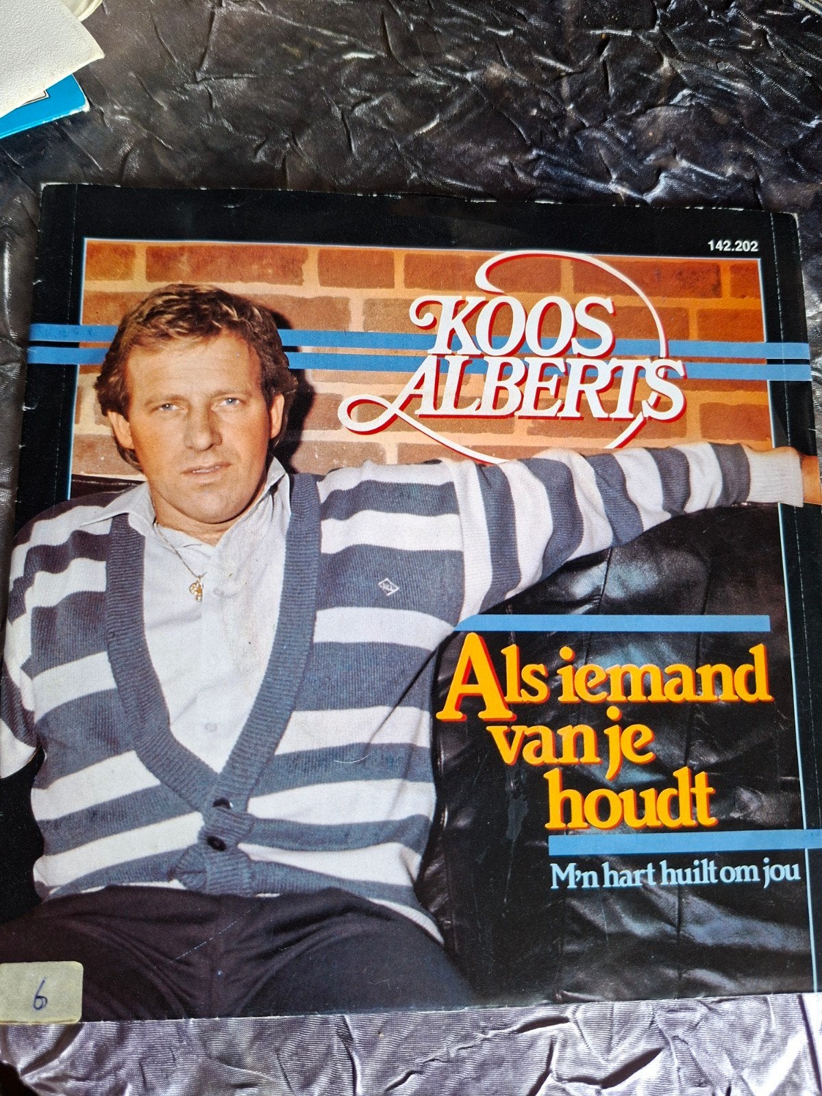 Koos Alberts - Als iemand van je houdt (Single), Ophalen of Verzenden, Gebruikt, Levenslied of Smartlap, Single