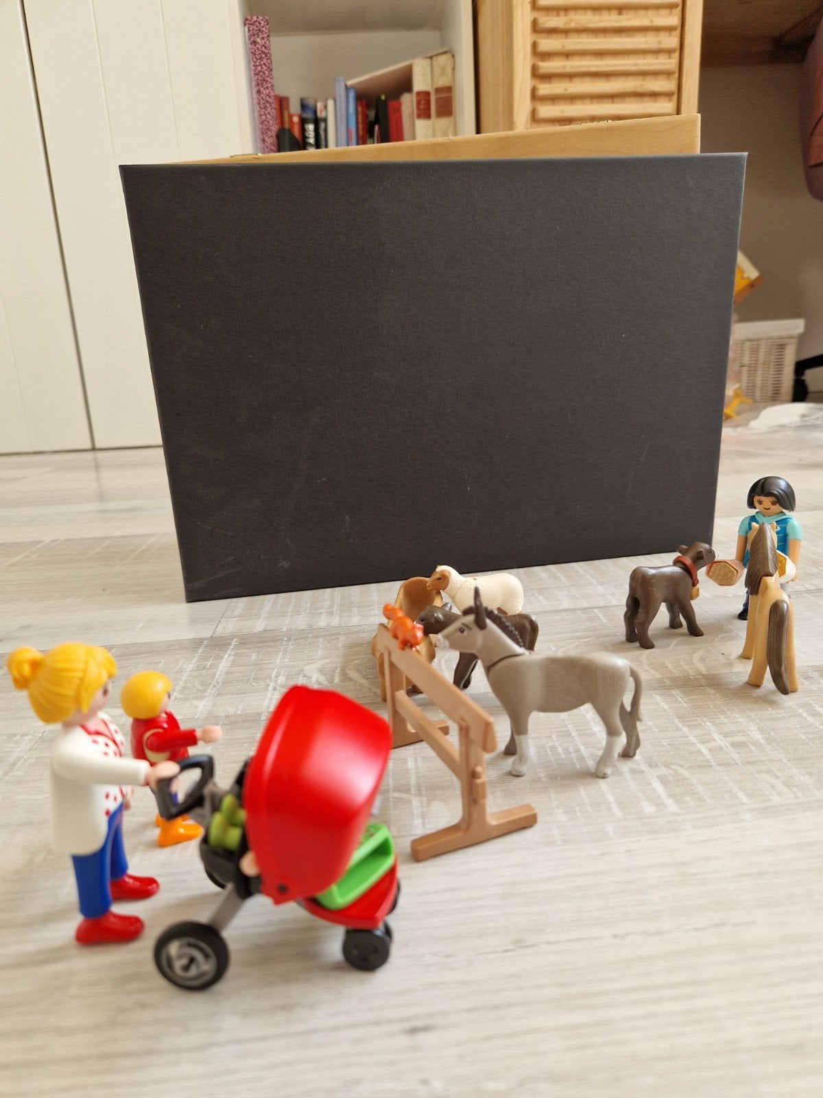 Leuke Playmobil kinderboerderij - zelf samengesteld, Kinderen en Baby's, Speelgoed | Playmobil, Gebruikt, Losse onderdelen, Overige typen