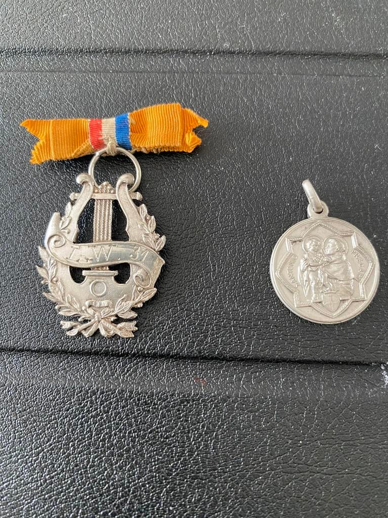 Medaille en Hanger, Verzenden, Zilver