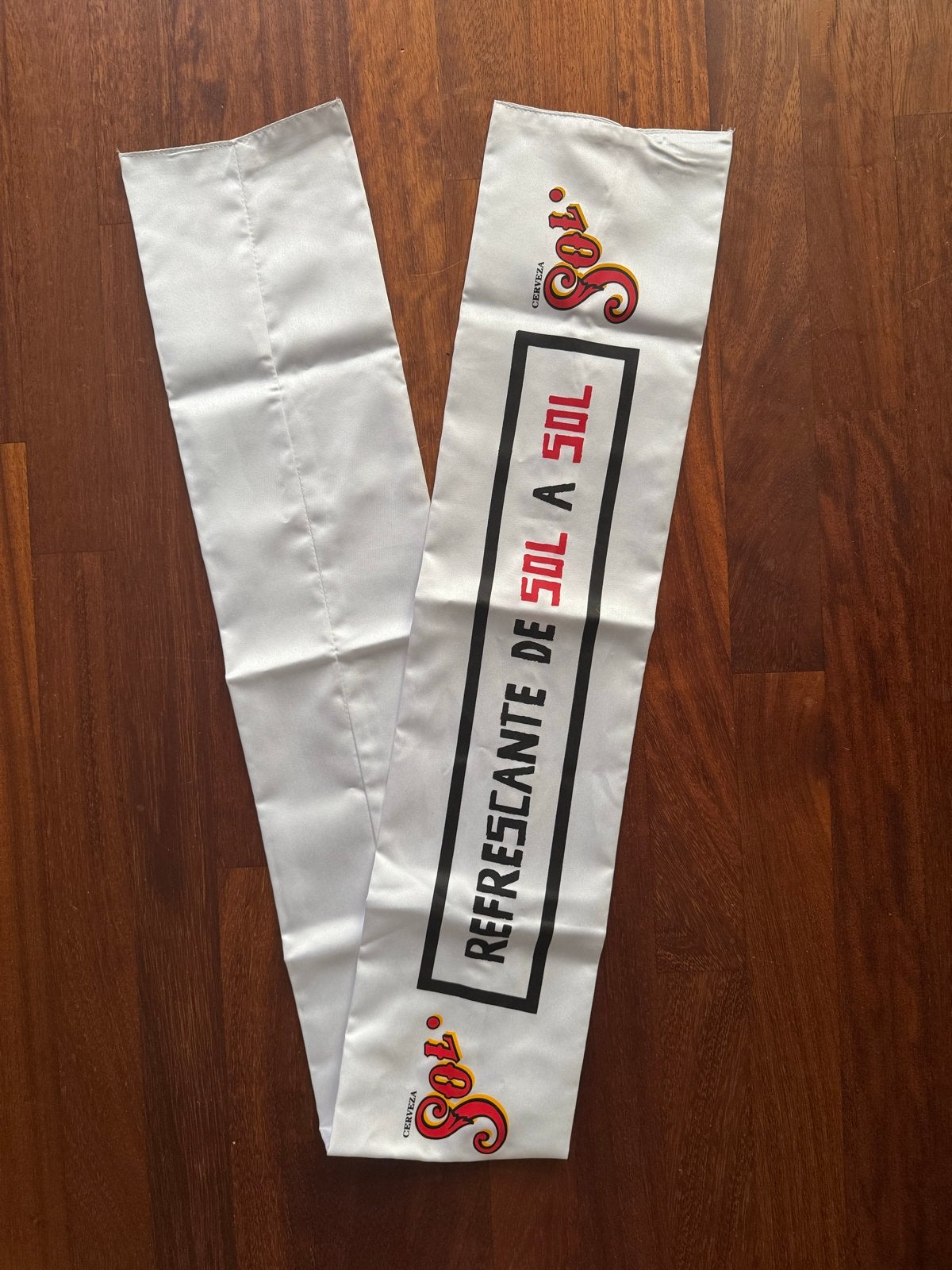 Vintage Cerveza Sol Reclameband - Decoratie, Ophalen of Verzenden, Gebruikt, Overige typen, Overige merken