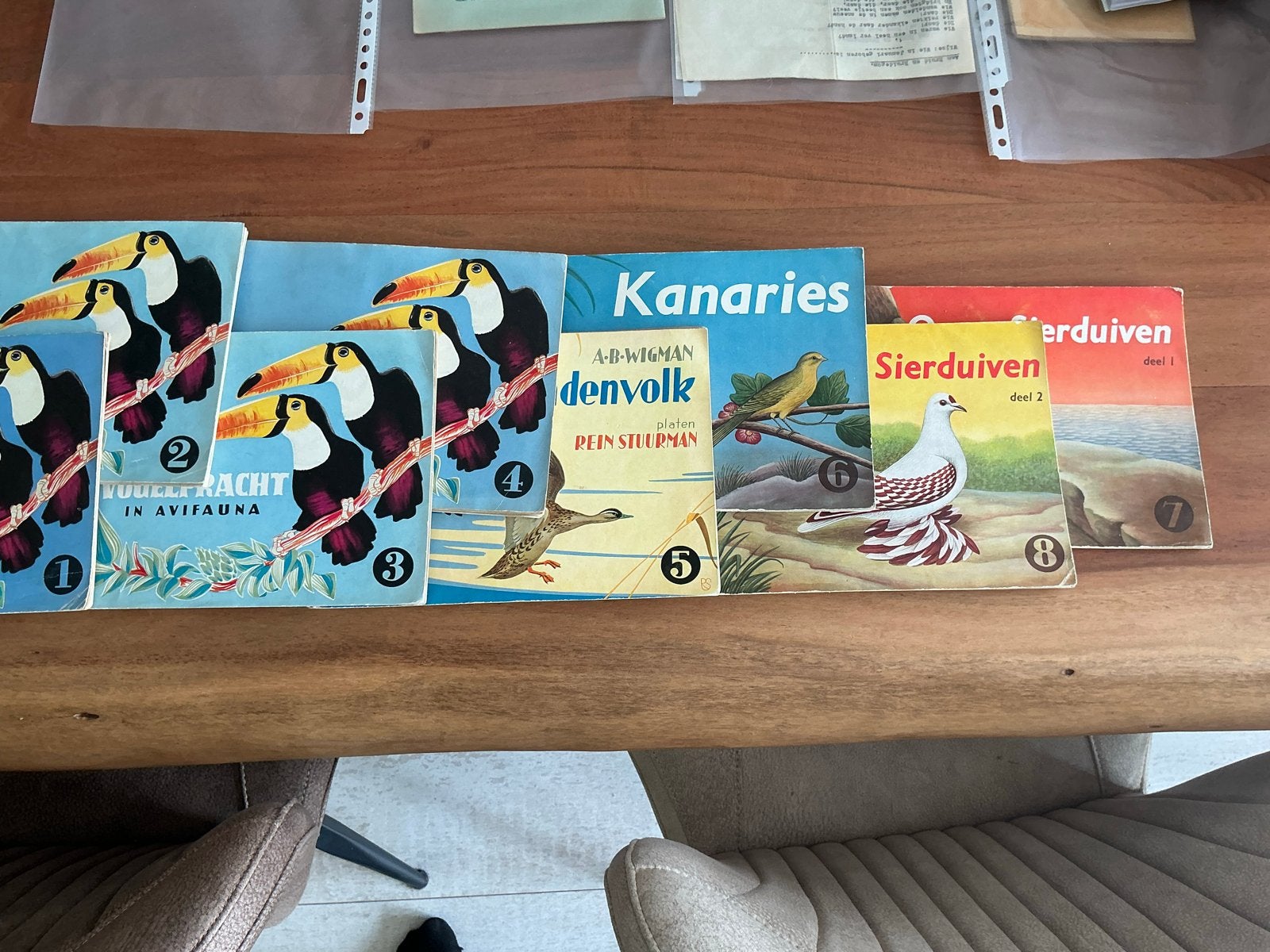 Vogelboeken collectie - Avifauna, Kanaries, Sierduiven, Boeken, Ophalen of Verzenden, Gelezen, Vogels
