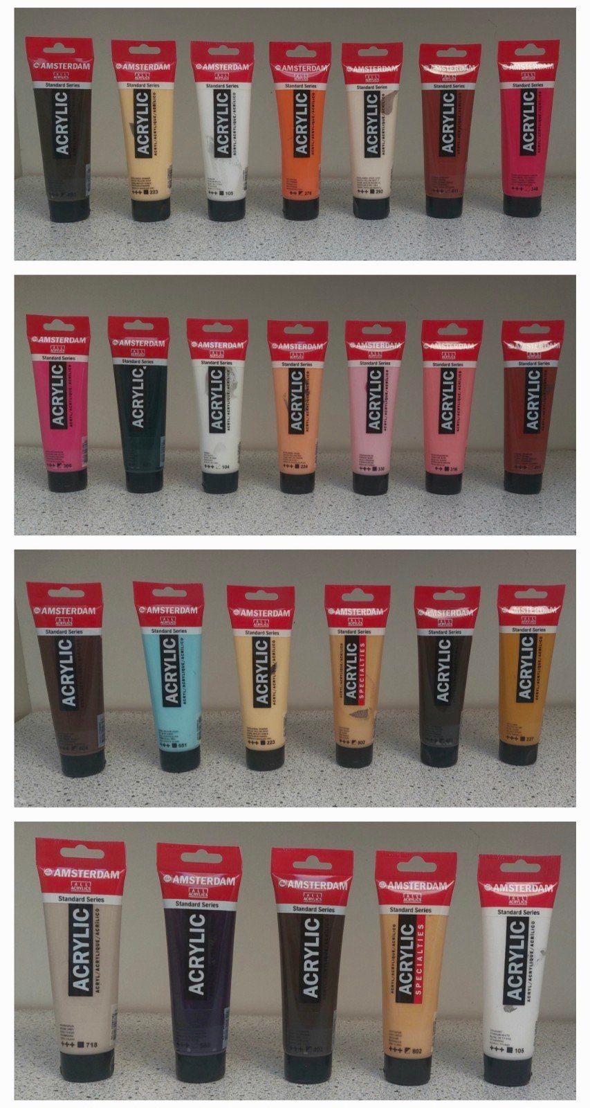 Amsterdam Acrylverf 32 stuks voor €160, Ophalen of Verzenden, Nieuw, Acrylverf