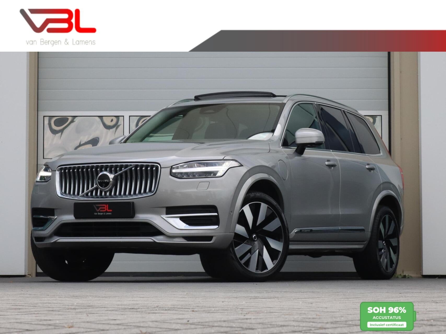 Volvo XC90 2.0 T8 Recharge 455PK AWD Ultimate Bright | SOH 9, Gebruikt, 4 cilinders, Adaptive Cruise Control, 7 stoelen