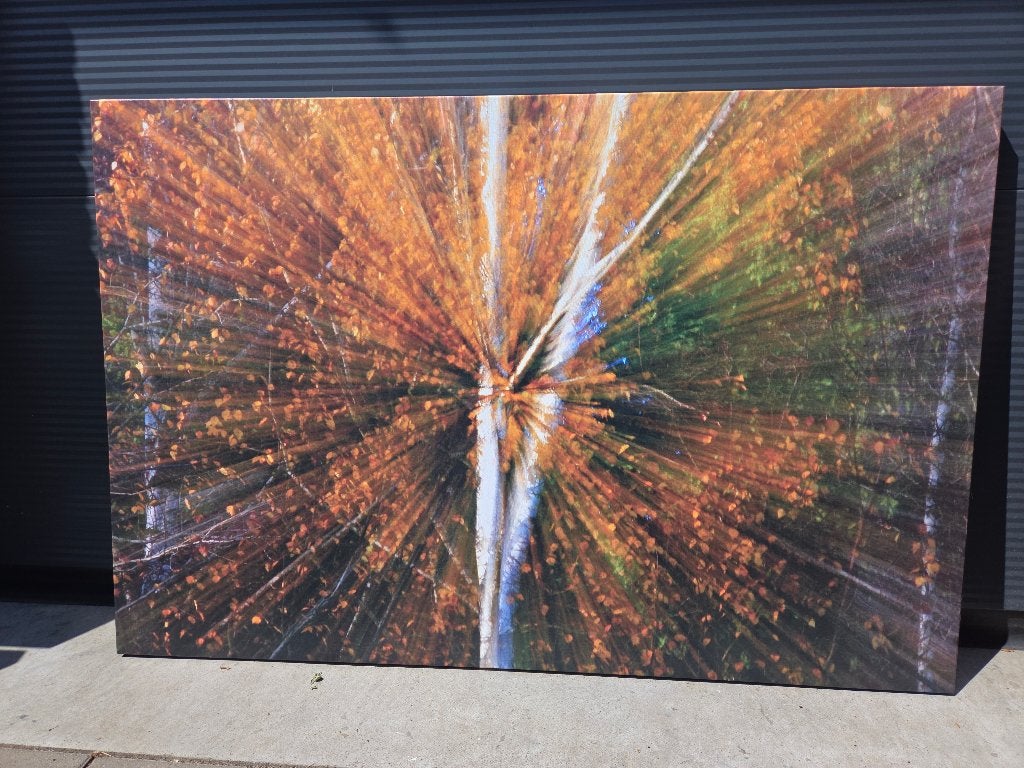 Canvas schilderij, Ophalen