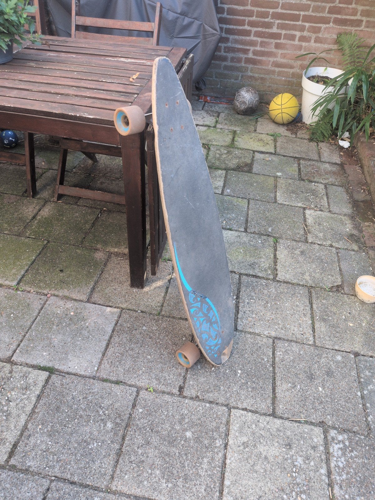 Nijdam Longboard - Gebruikt maar in goede staat, Ophalen, Gebruikt, Skateboard, Longboard